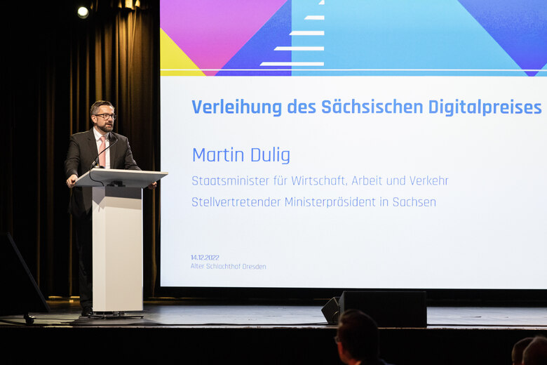 Staatsminister Dulig im Rahmen des FSD 2022